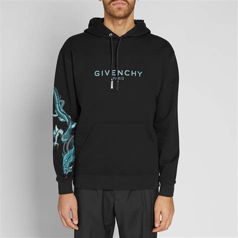 Givenchy Capricorn Dragon Arm Popover Hoody Black 